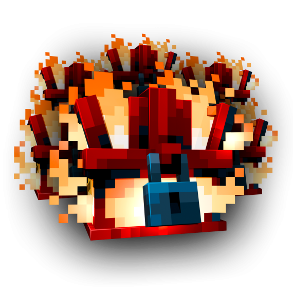 10x Crimson Crate Key