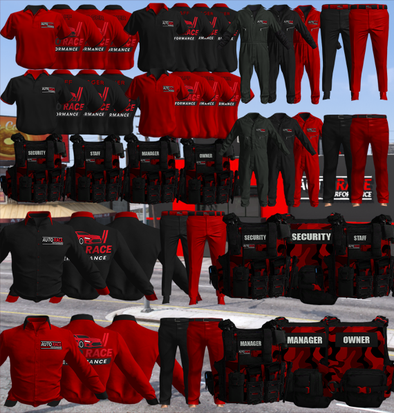 Auto Race Working Bundle [M+F]