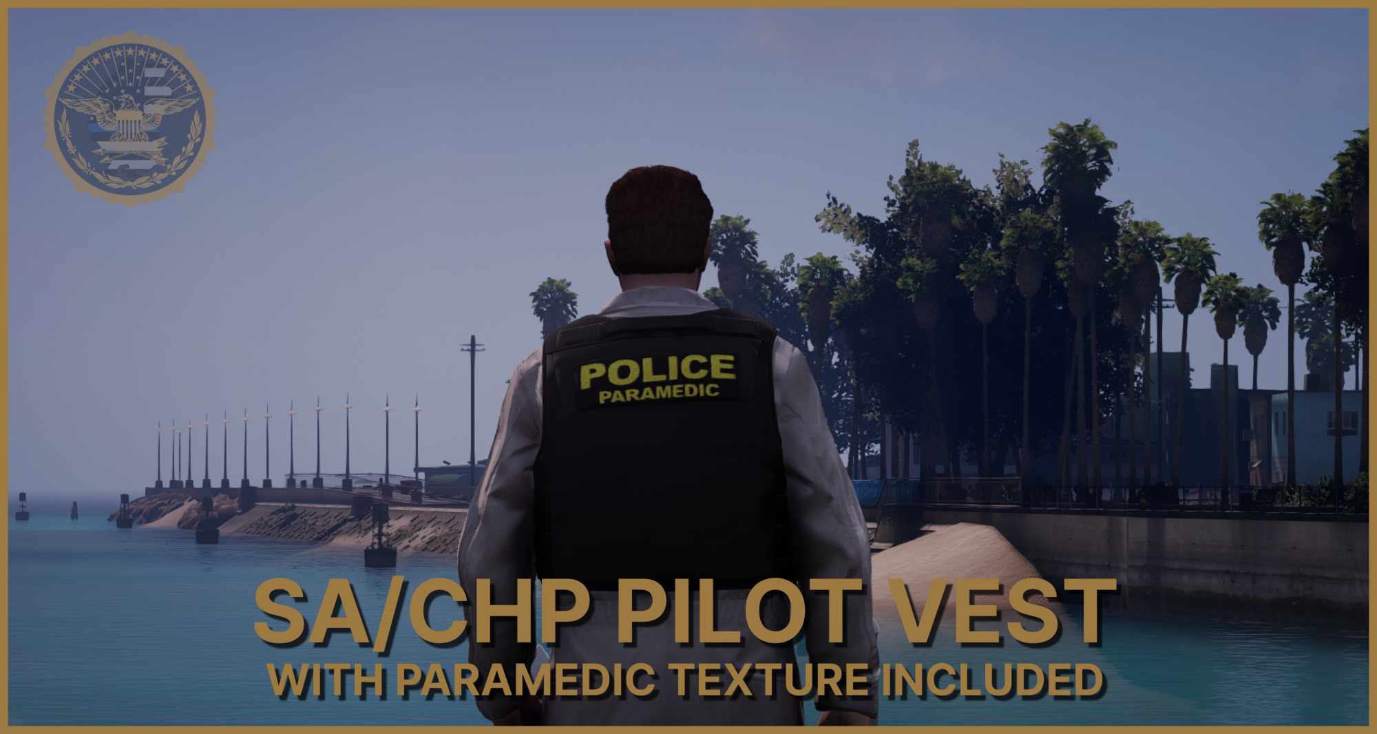 SA/CHP Air Operations Division Vest