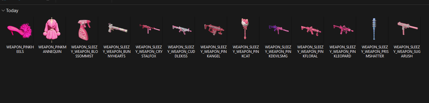 Sleezy Development • Pretty Dangerous Weapon Pack