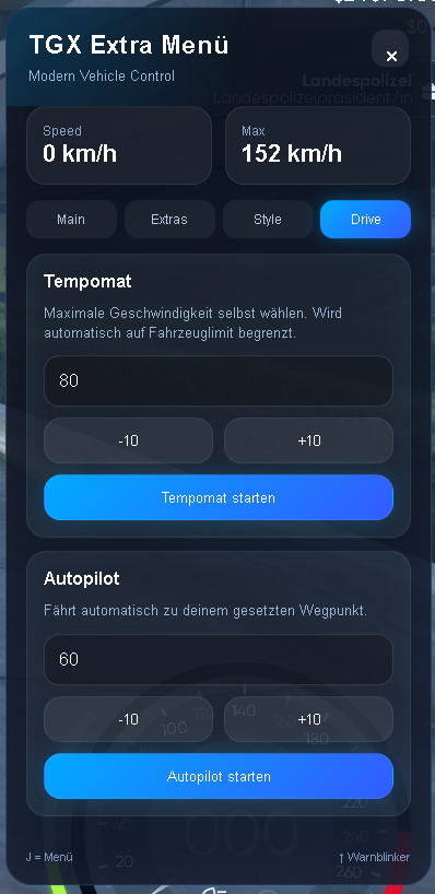 Extra Menu