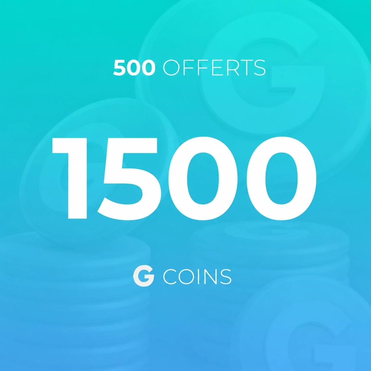 1 500 Gcoins