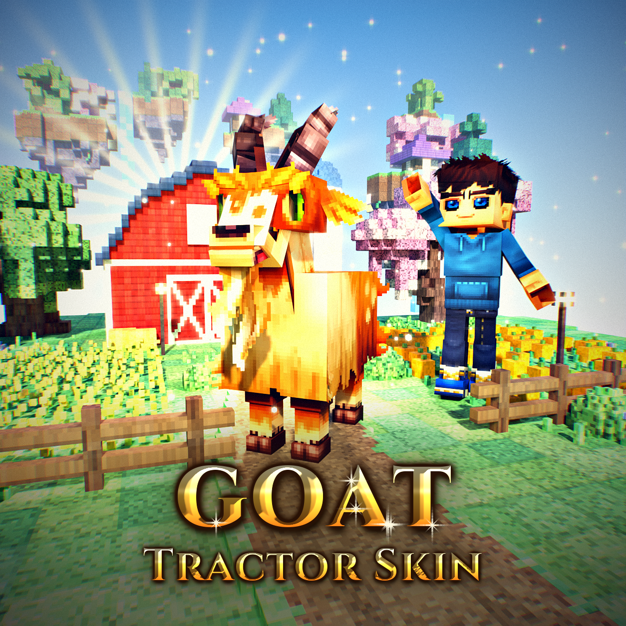 Goat Tractor Skin