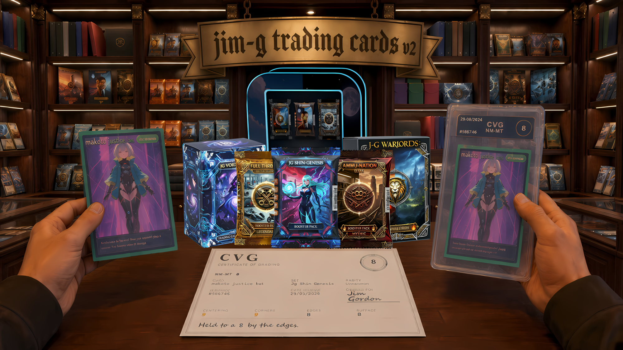 Jim G Trading Cards & Trading Card Game Bundle