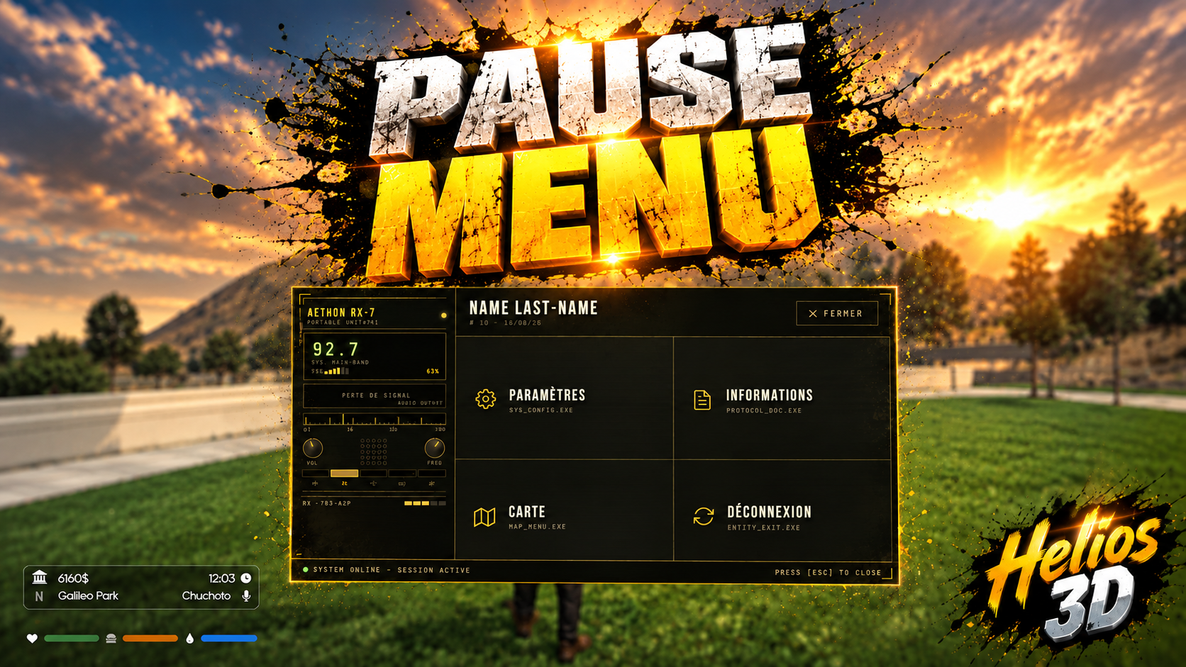 Pause Menu Survival | OPEN SOURCE