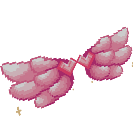 🌸Alas rosadas