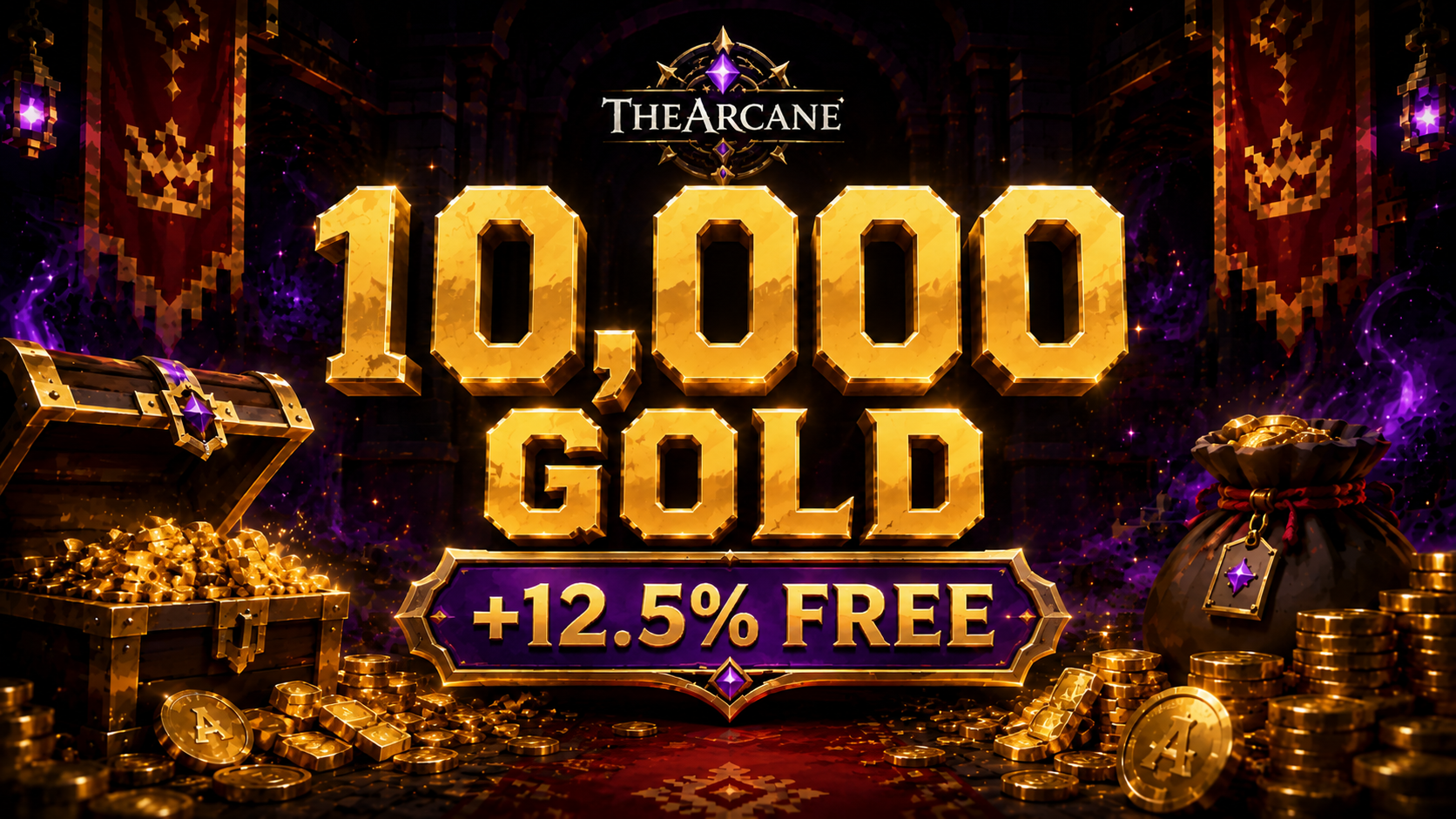 10,000 Gold (+12.5% FREE) 