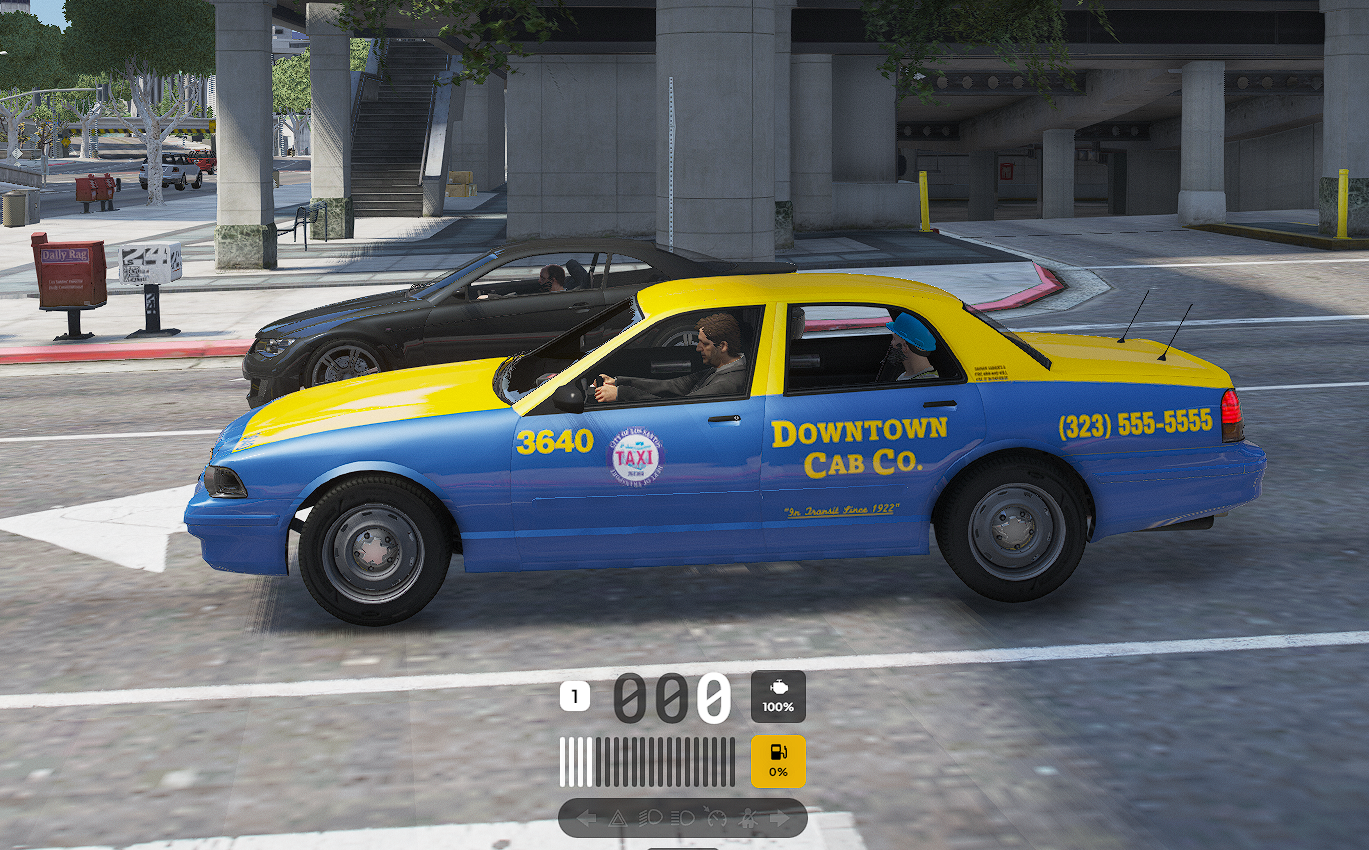 QB_Core Taxi Service - Script(Escrow Locked)