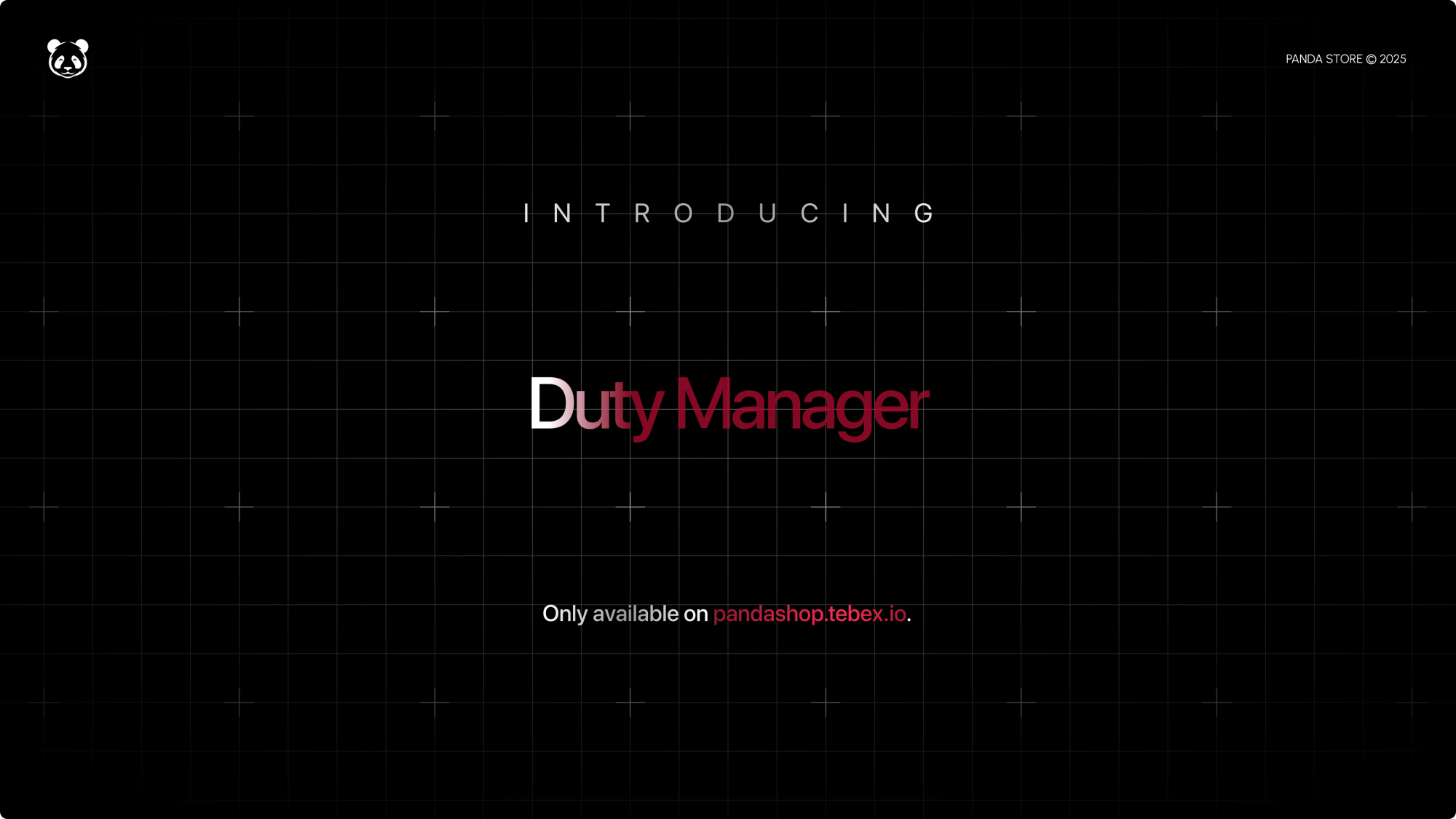 Duty Manager - Multi Framework [ps-dispatch]