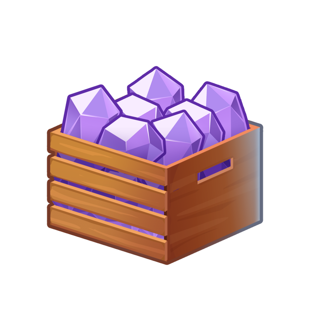 50,000 Crystals