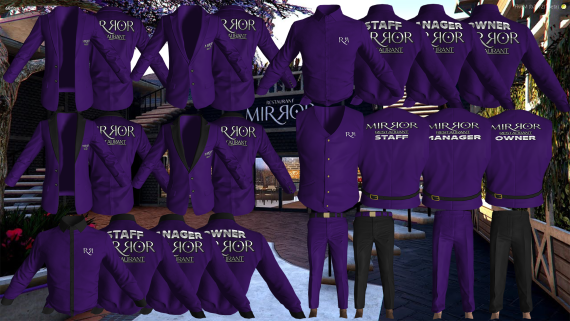 Mirror Restaurant Uniform [M+F]