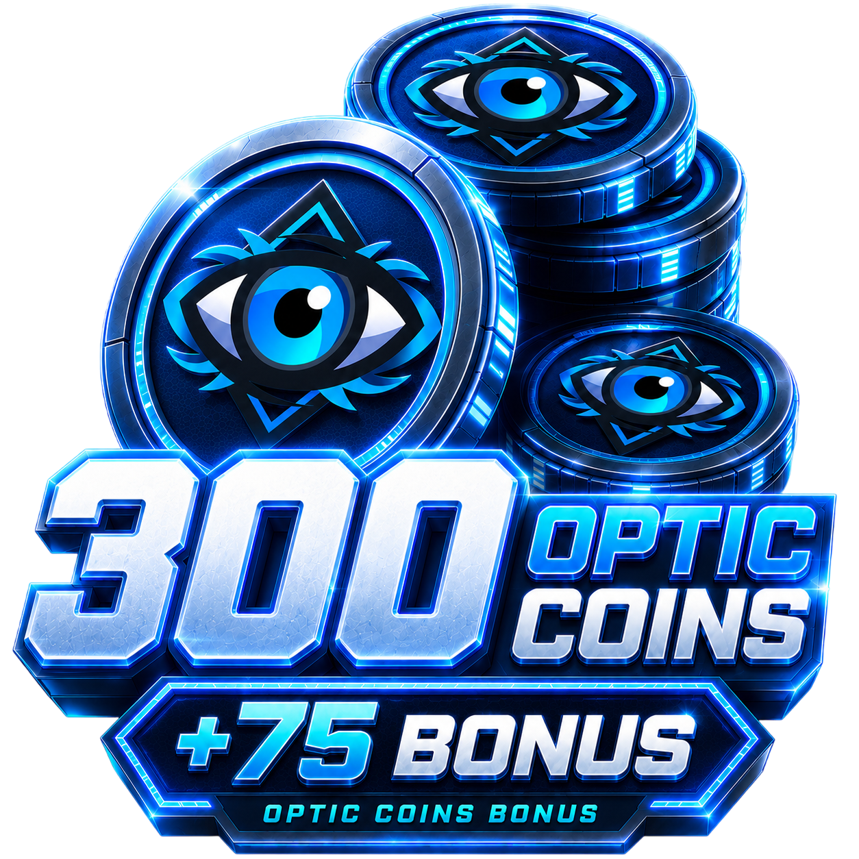 300 Optic Coins