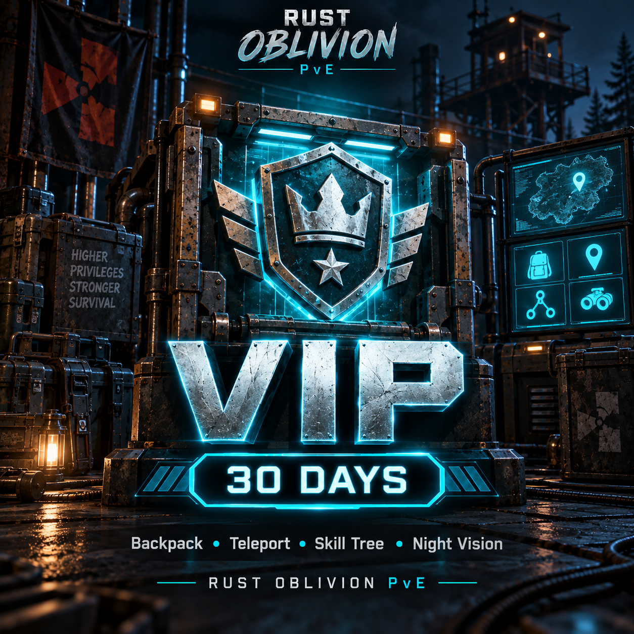 Rust Oblivion VIP – 30 Days