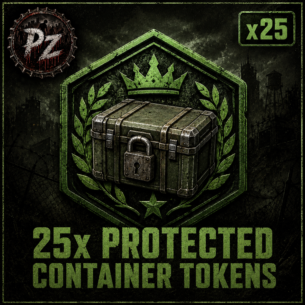 25x Protected Container Tokens