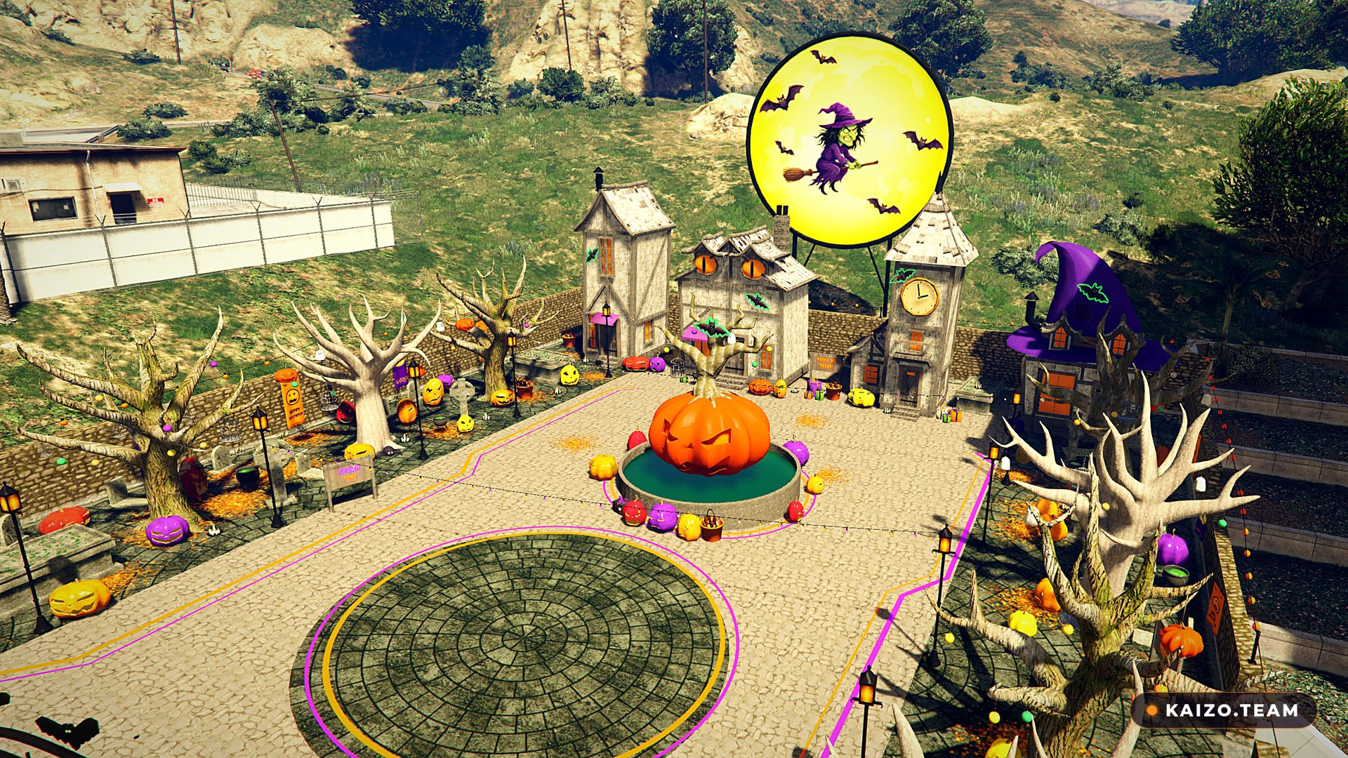FiveM Halloween Spawn Point Map — Pumpkin Plaza