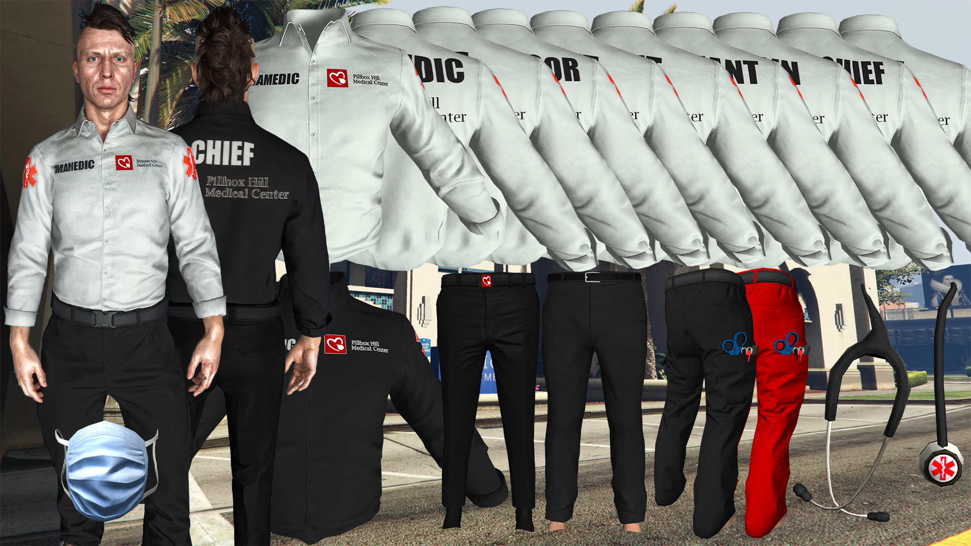 Pillbox EMS Shirts [Male and Female]