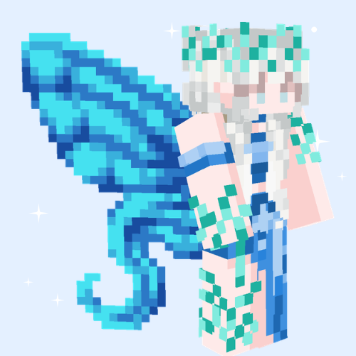 Blue Fairy Wings