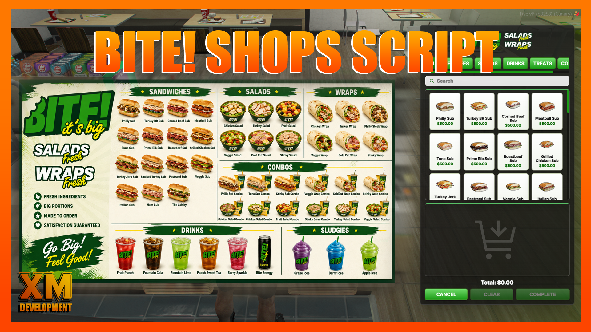 Bite! Shops Script