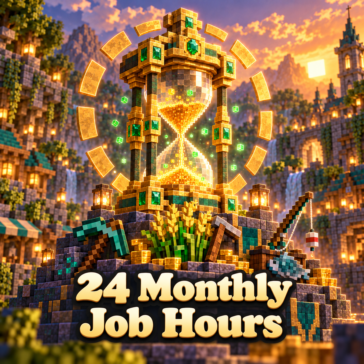 24 Monthly Job Hours