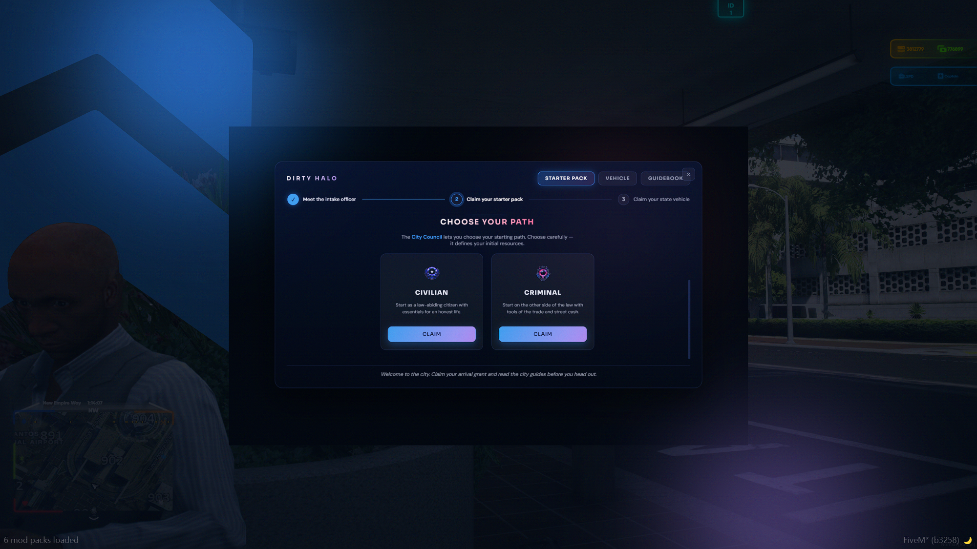 Halo — New Arrival Intake System