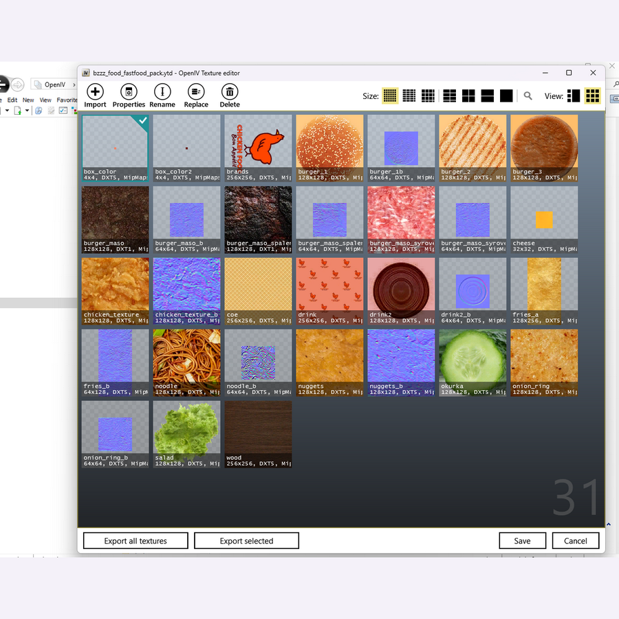 20x Custom fast food + burgershot