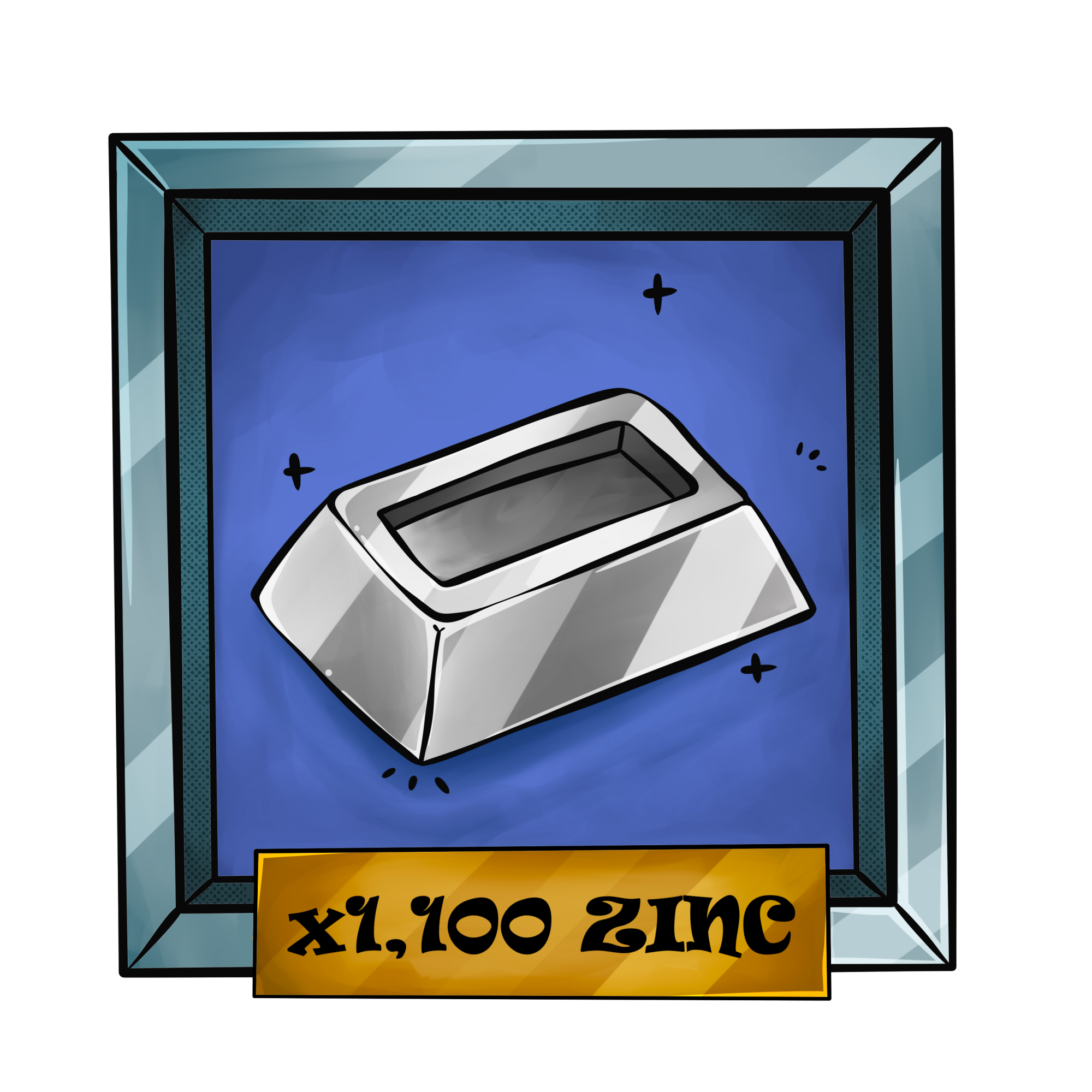 1,000 (+100) ZINC