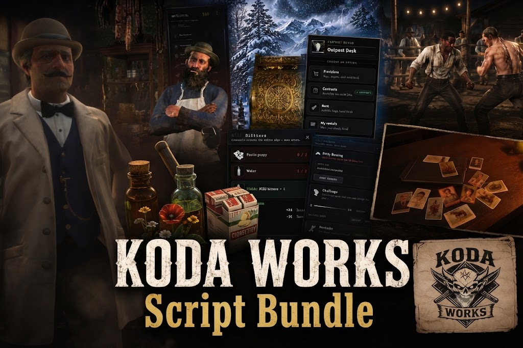 Script Bundle | RedM | RSG-Core / VORP-Core