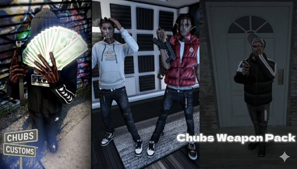 Chubs Weapon Pack V1 + Female Weapon Pack V1 Bundle