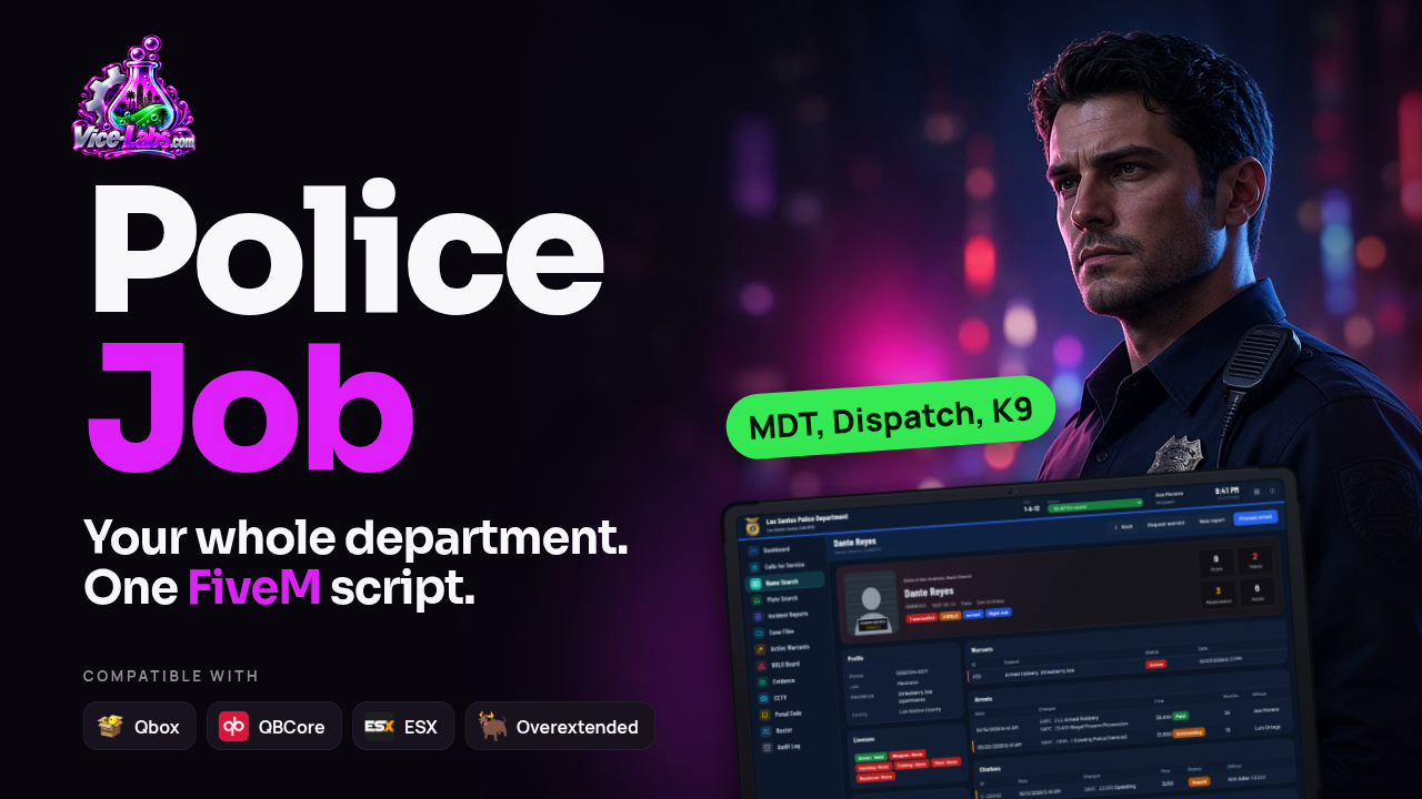 vPolice Job Creator