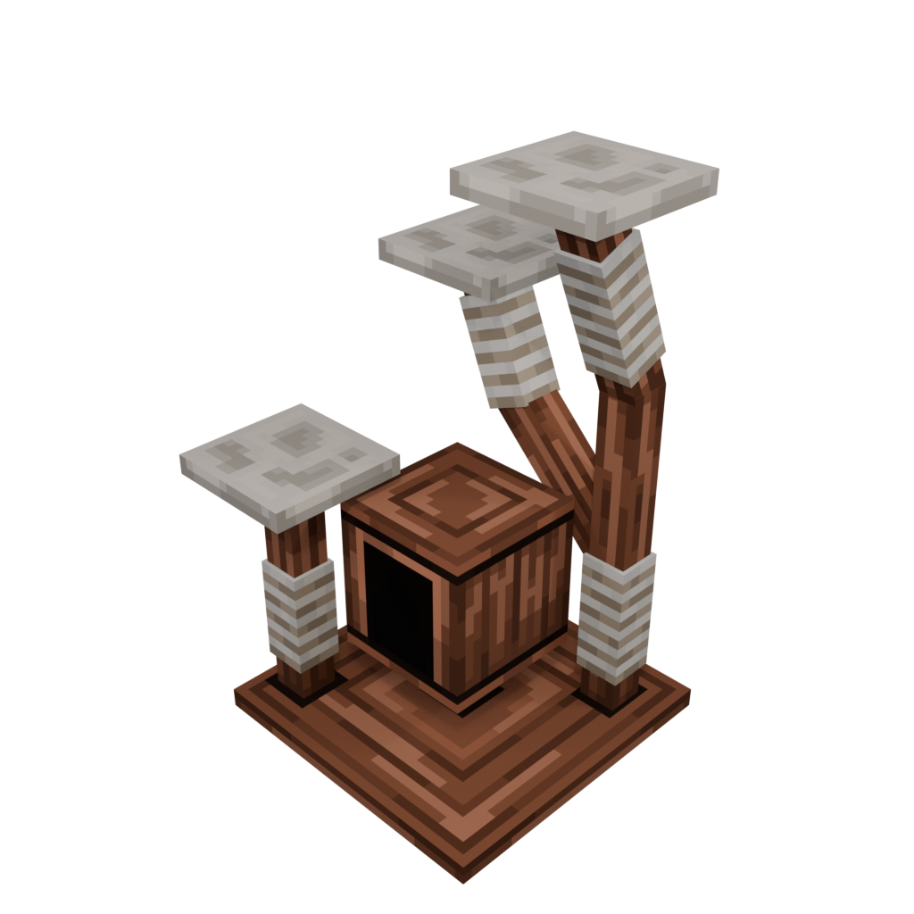 Cat Condo — cosmetic Furniture v1 item on the NovaVoid Cat Civilization Minecraft server