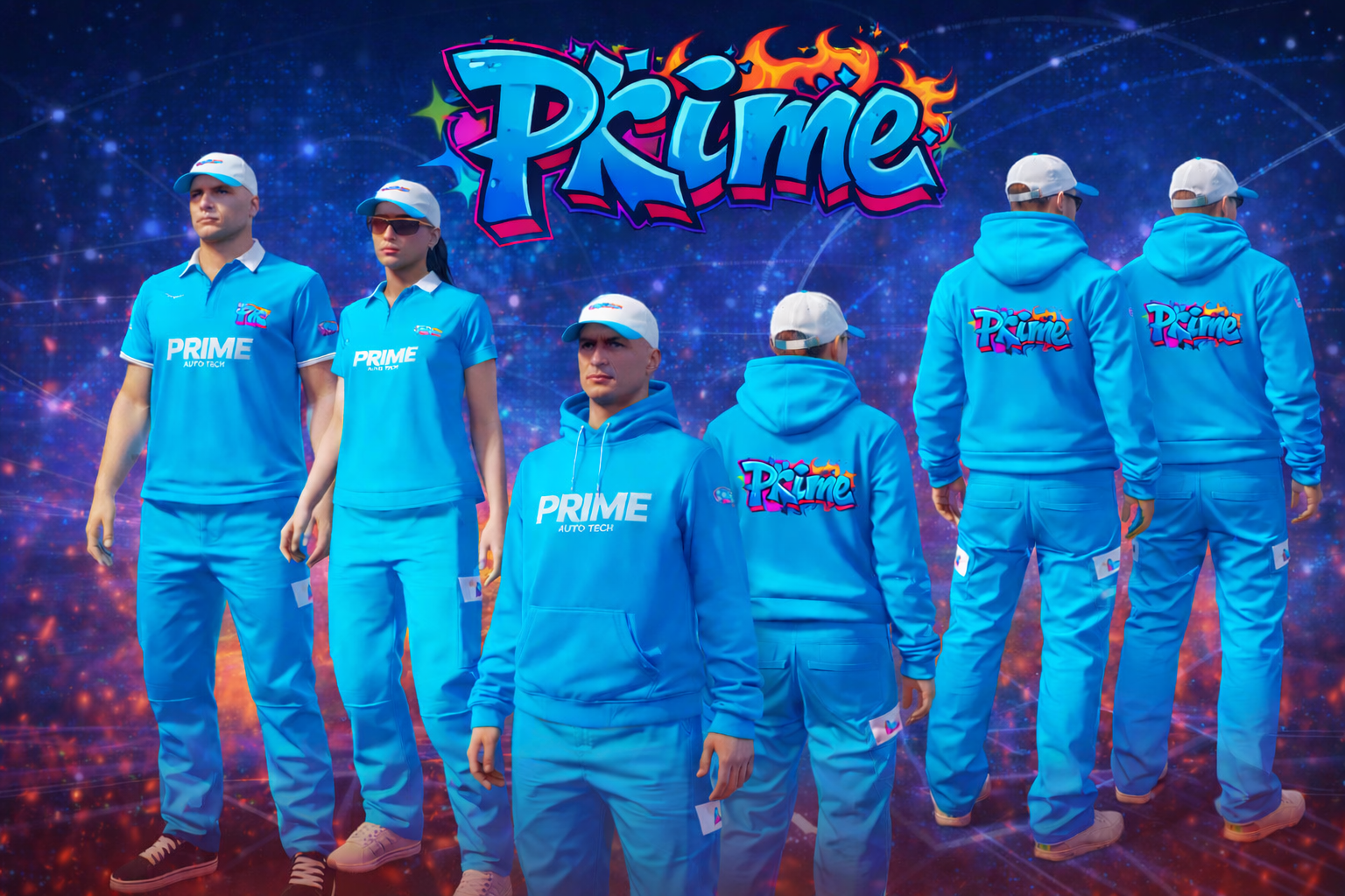 PRIME AUTO TECH CLOTHING