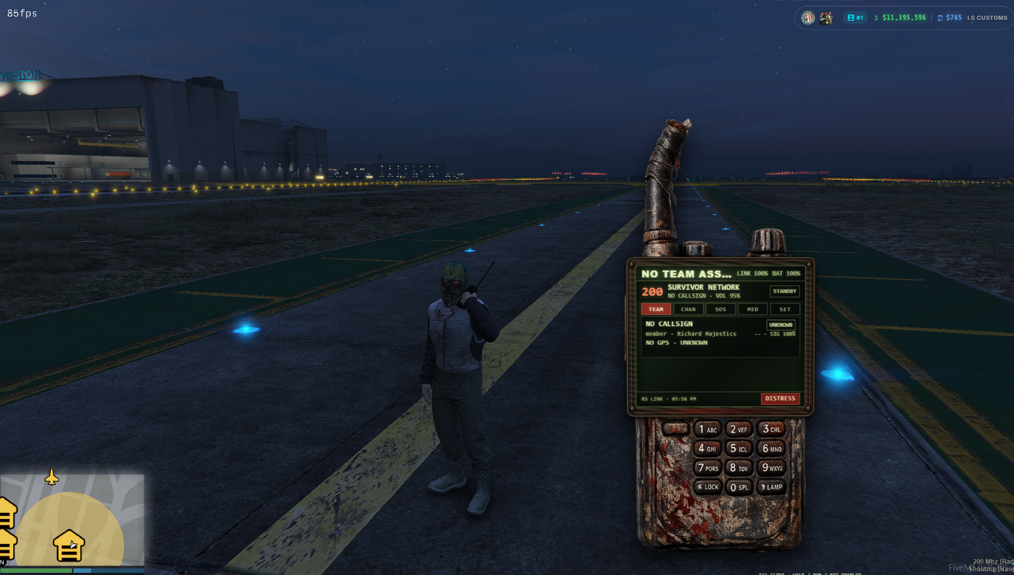 Walkie Talkie Radio for Zombie-Apocalypse Team SOS Emergency
