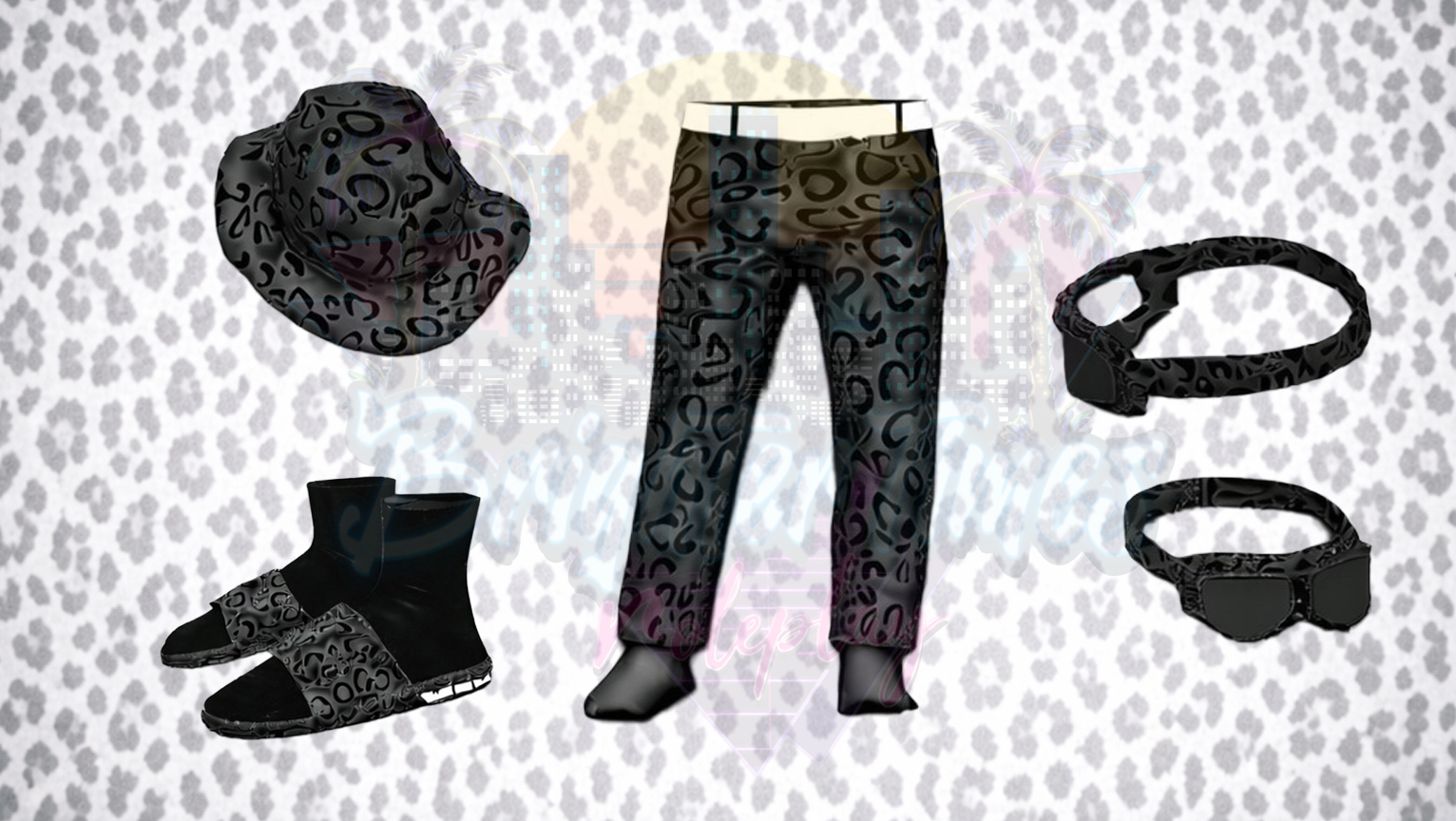 Male Wild Side Collection: Black Leopard Edition Bundle