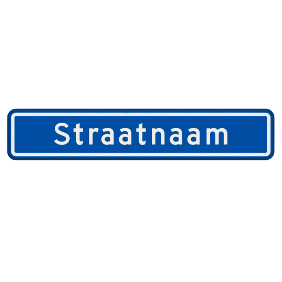 Custom straatnaam 45D