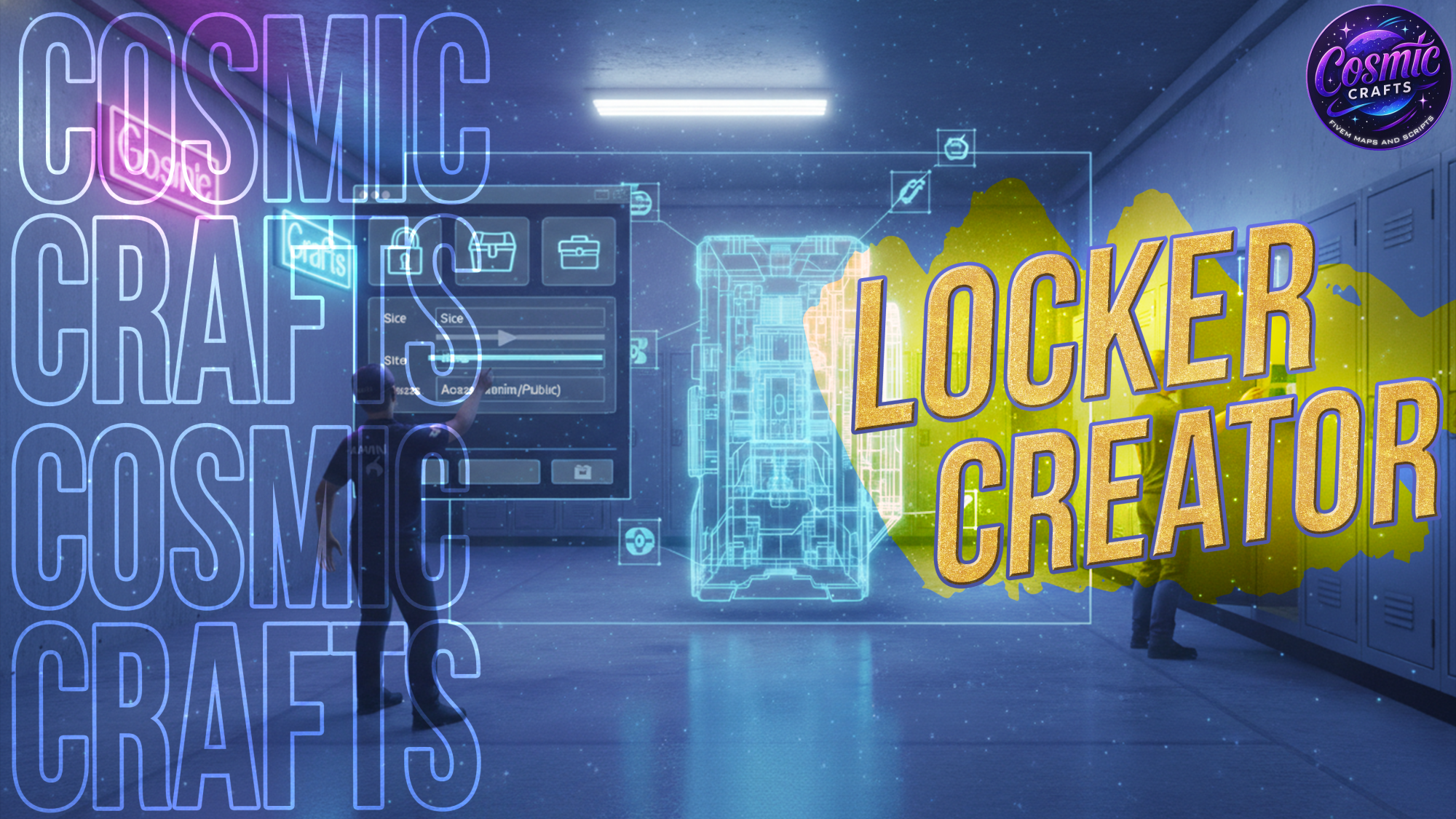 Advanced Locker Creator (ESX/QB-Core/Qbox)
