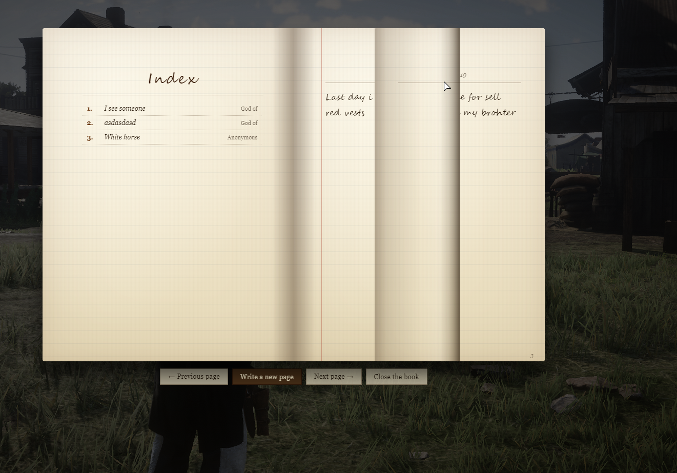 LS Notes - Books, Notices & Pinnable Papers [RedM / VORP]