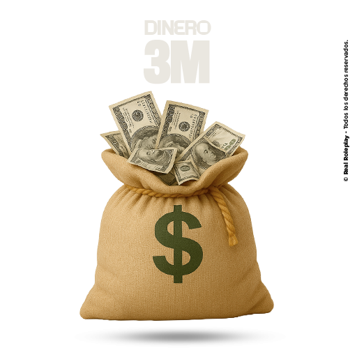 3M en dinero