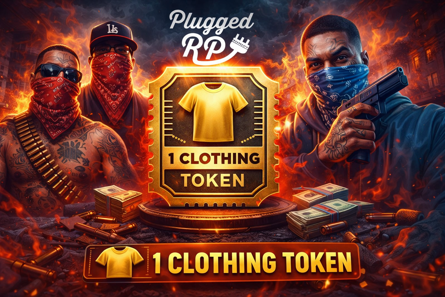👕🎟️ 1 CLOTHING TOKEN
