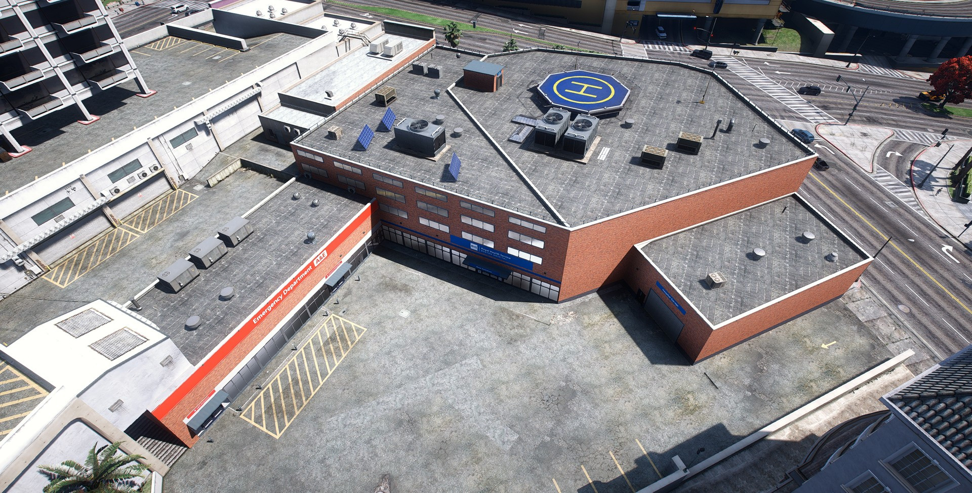 NO BS RHS Burton Hospital | UK Hospital MLO with Helipad — image 4