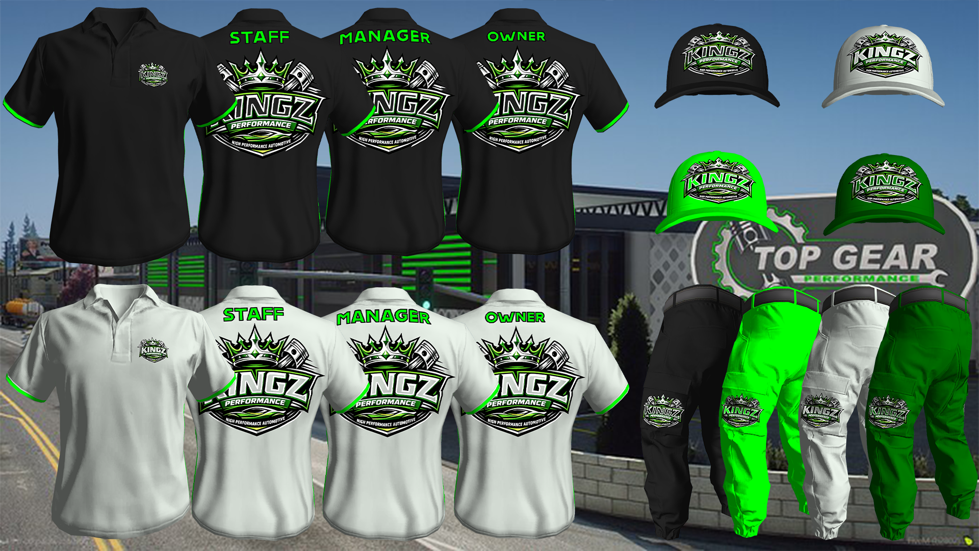 Kingz Performance Clothing Uniform  1 [M+F]