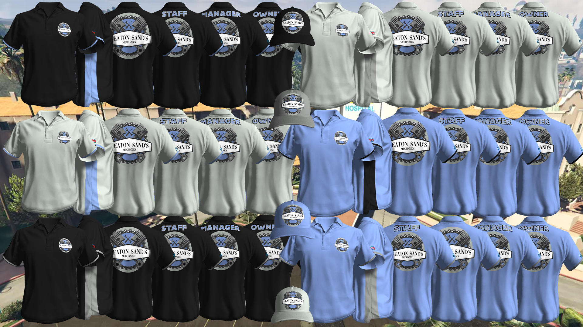 Seaton Sands Mechantic Uniform Bundle