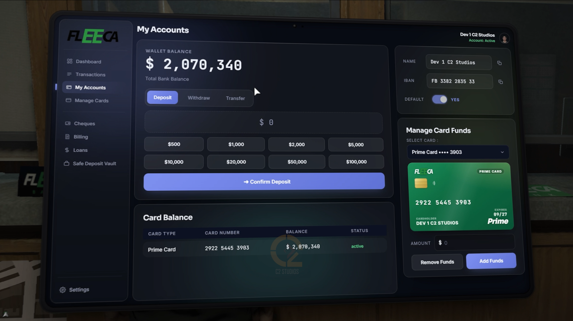 MultiBanking + Billing & Vault MLO