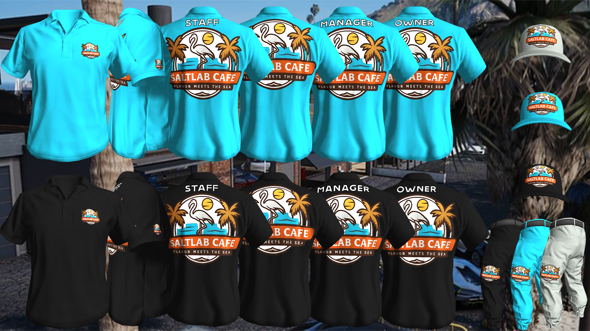 Saltlab Cafe Mech Uniform 3 [M+F]
