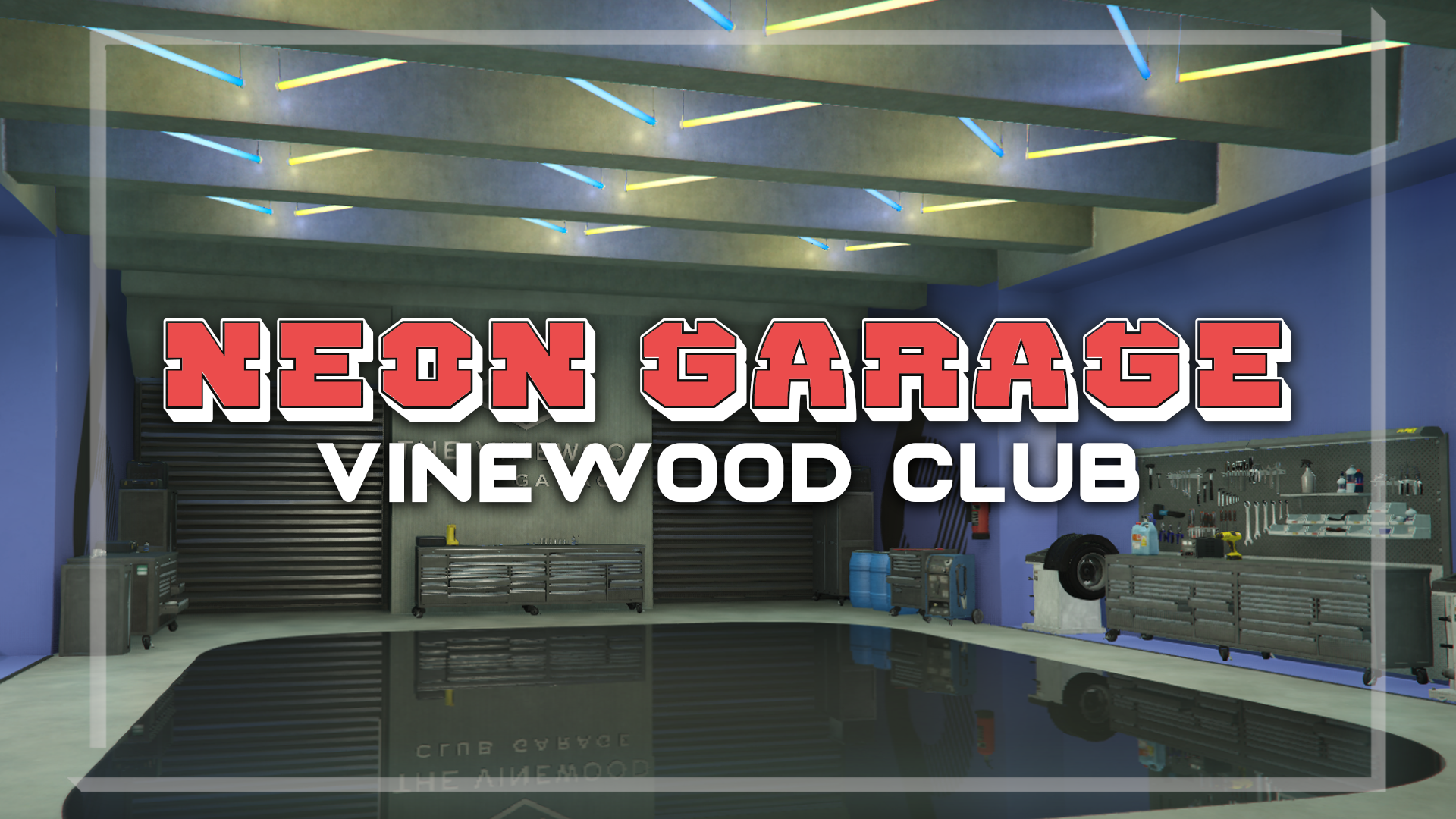 [The Neon Garage]mlo interior free