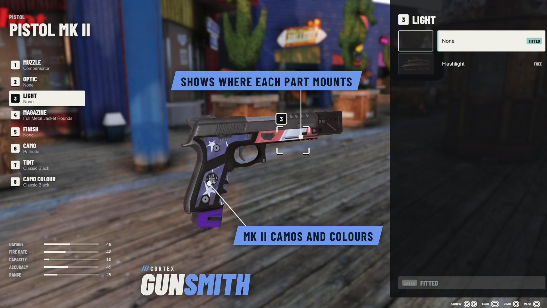 Cortex Gunsmith | Free 3D Weapon Attachments
