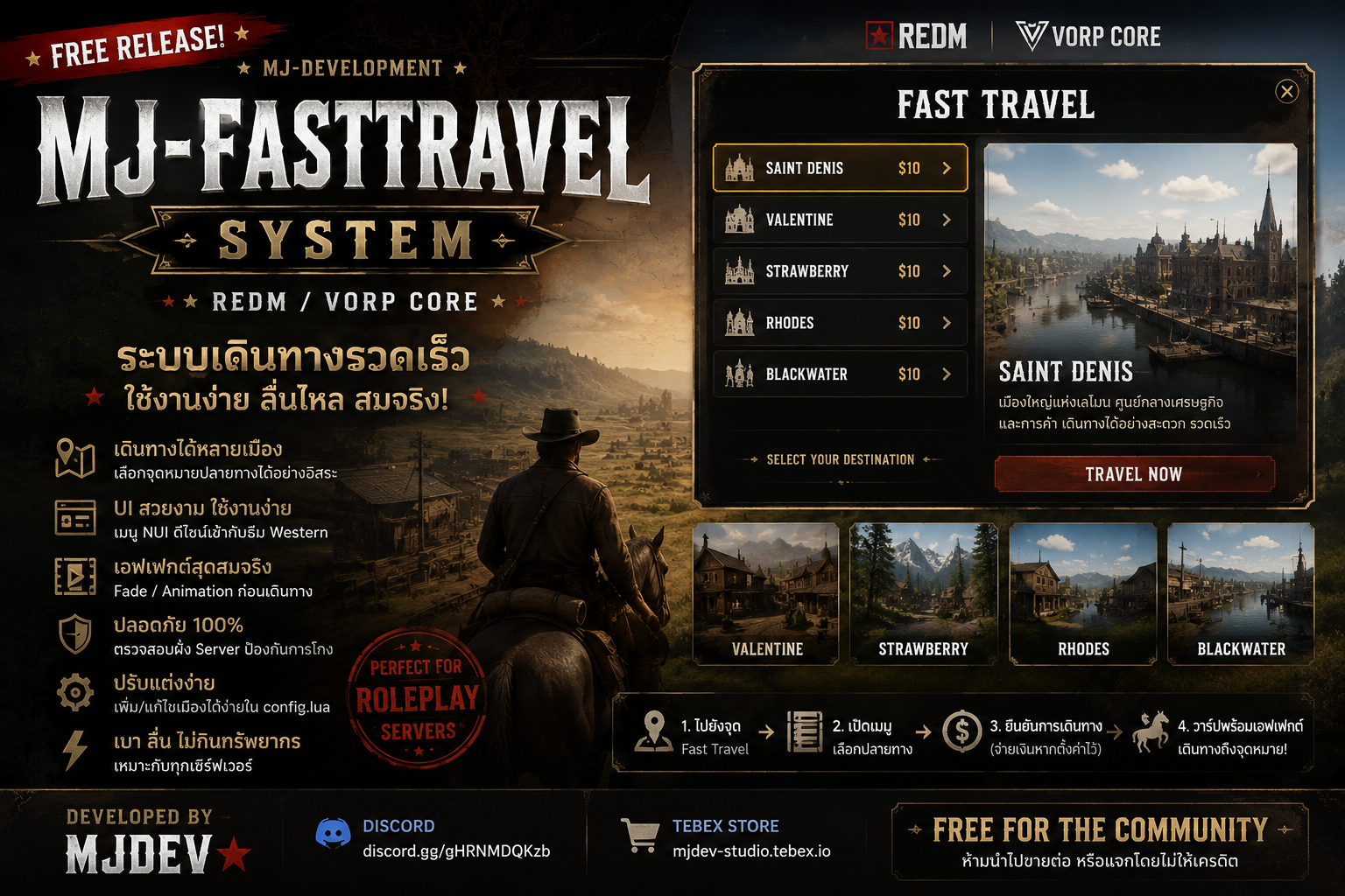 FREE MJ-FastTravel