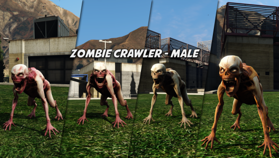 Zombie - Crawler (Male Only)