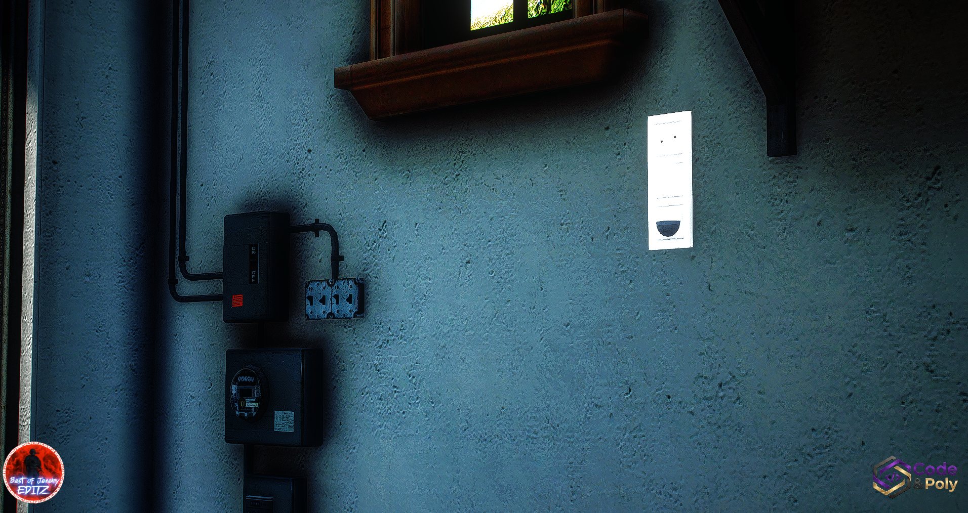 Code & Poly Steckdosen und Lichtschalter Props