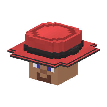 Red Fedora Hat