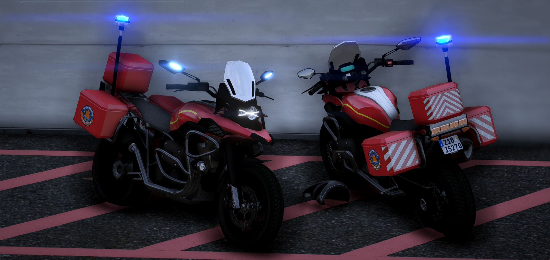 Mountainier Mehrzweck Einsatzmotorrad